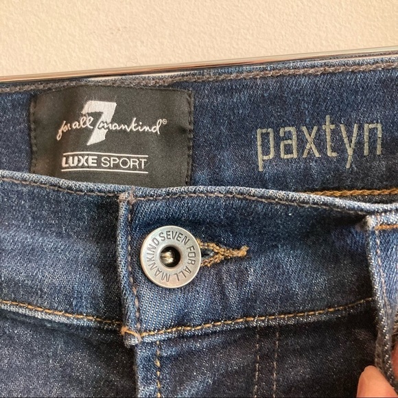 7 FOR ALL MANKIND Sz 30 Paxtyn Luxe Sport Jeans - Picture 3 of 8